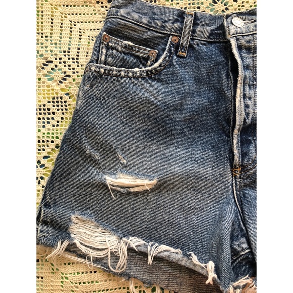 Agolde Ribtide Shorts - Picture 2 of 8